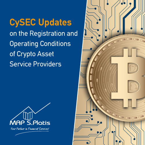 CySec Updates for Crypto Asset Service providers
