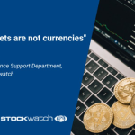Interview of George Markides, Manager, Compliance Support Department, in Stockwatch