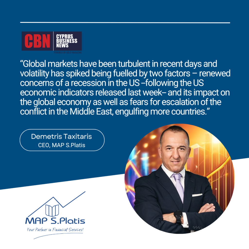 Global markets, geopolitical events, and potential impact on Cyprus