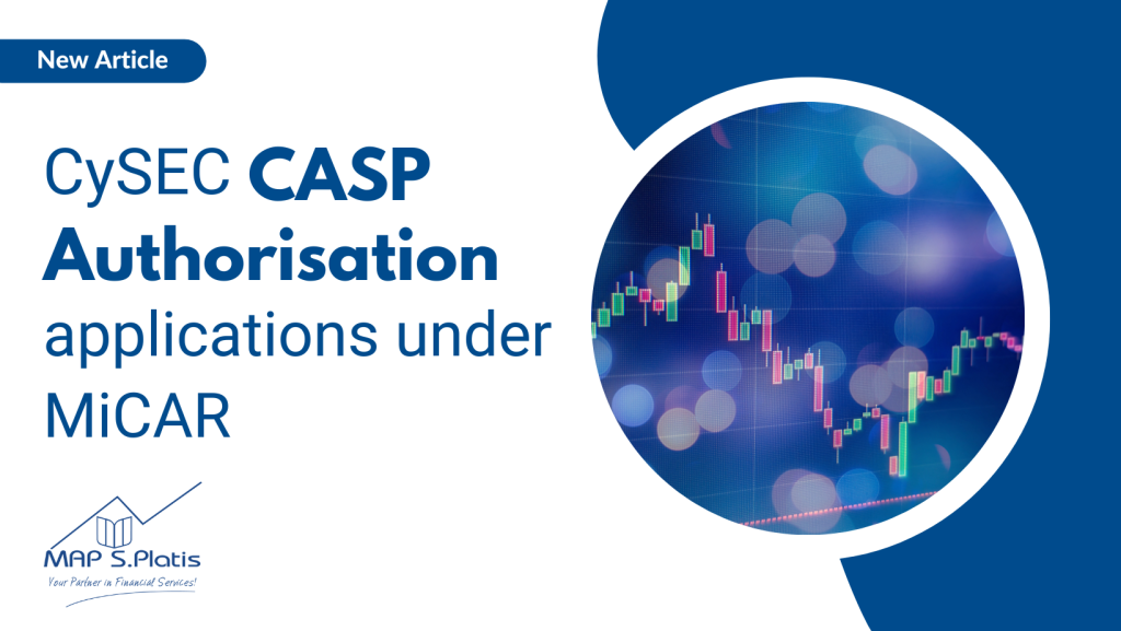 CySEC CASP Authorisation Applications under MiCAR